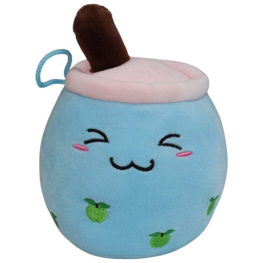 Süßer blauer Bubble Tea