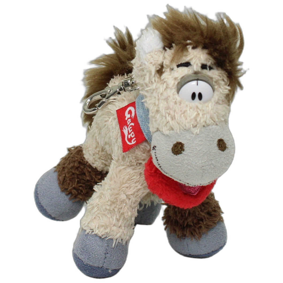 123000016885 Depesche Pferd von Diddl mit Herz Schlüsselanhänger Kumpel Leo 13cm _Wieder Da_ Beige