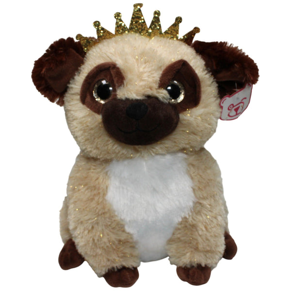 Mops mit goldener Krone