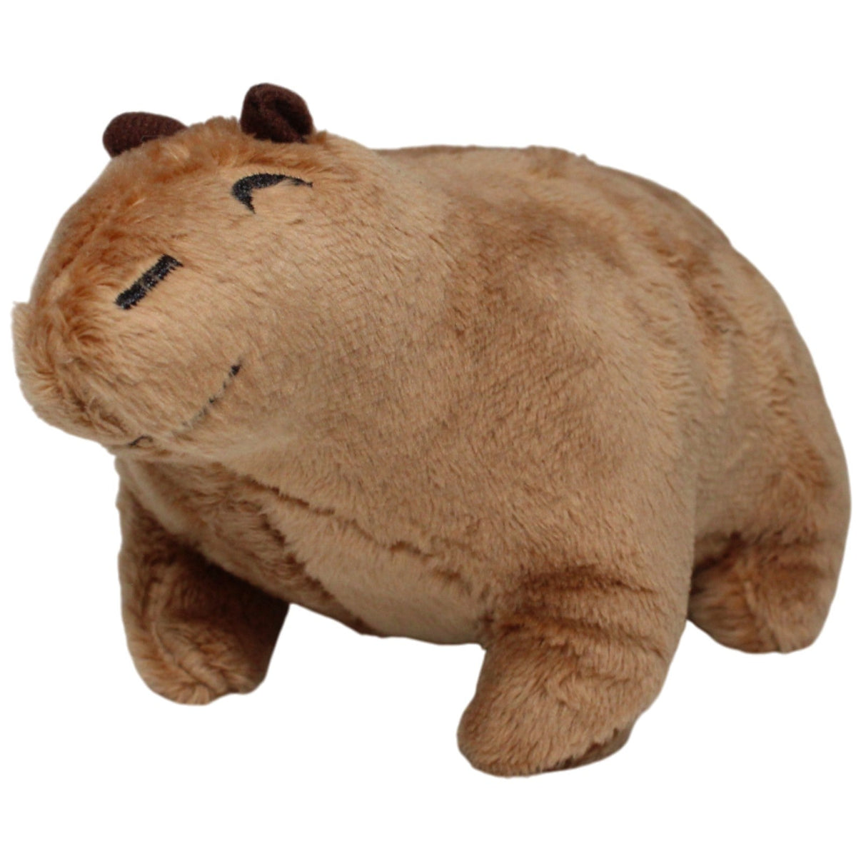 123000016946 Unbekannt Süßes Capybara, glücklich Kuscheltier Kumpel Leo 20cm Braun Gebraucht