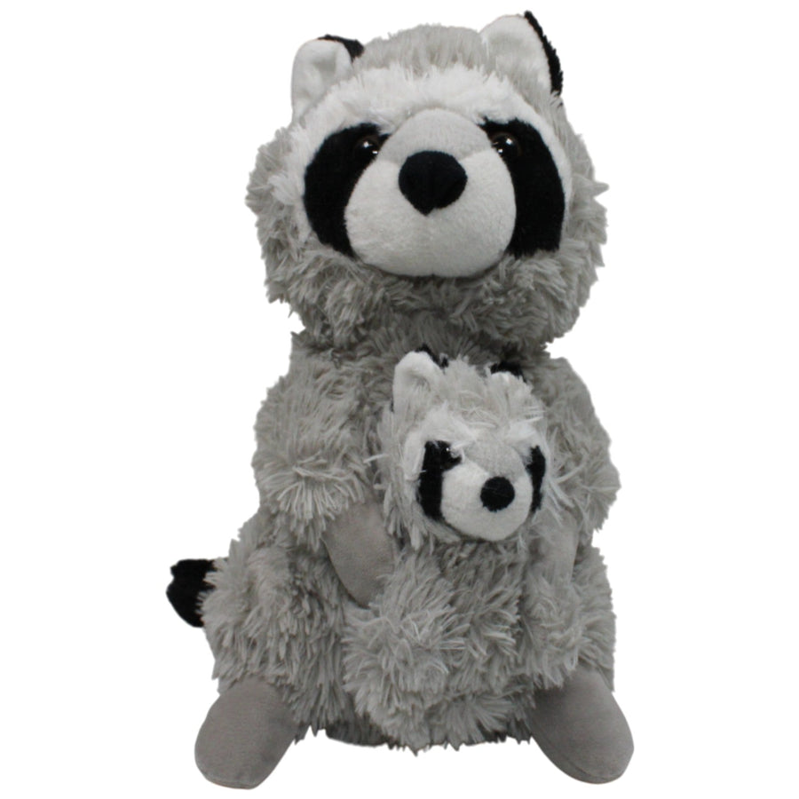 Waschbär mit Baby