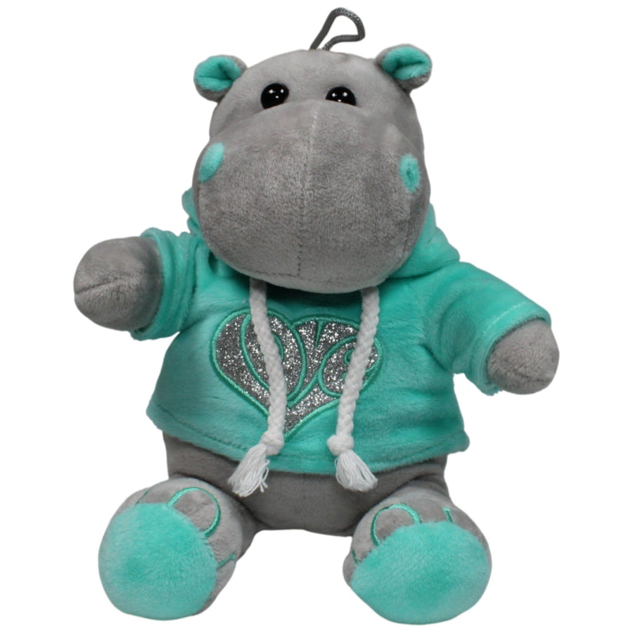 Nilpferd mit "Love" Pulli