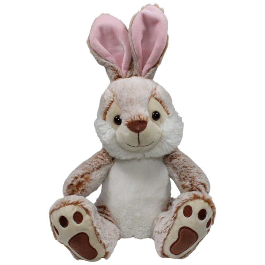 Großer sitzender Hase, braun-grau
