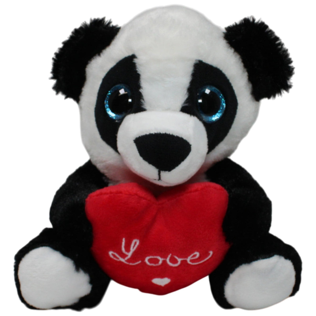 123000017189 LIVARNO home Panda mit Herz "Love" Kuscheltier Kumpel Leo 21cm Gebraucht Kuscheltier