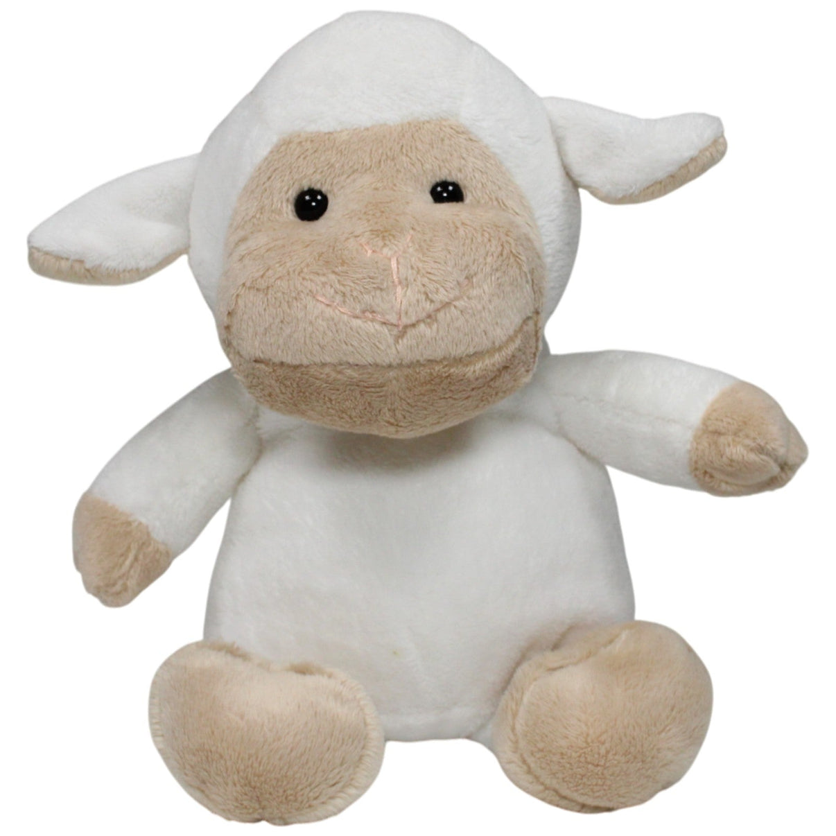 123000017211 Nanu - Nana Süßes Schaf Kuscheltier Kumpel Leo 23cm Beige Gebraucht