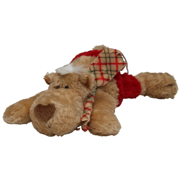 Rudolfo mit roter Hose & Schal, liegend