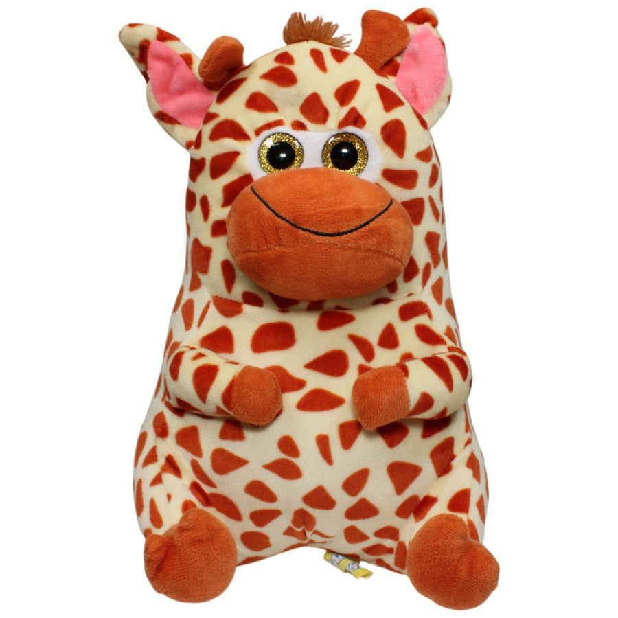 Bananas, pummelige Giraffe mit Glitzeraugen