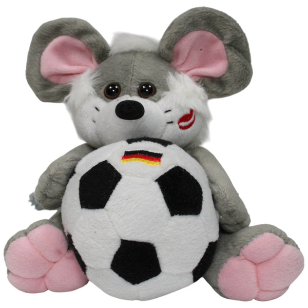 Maus Ravel mit Deutschland Fußball