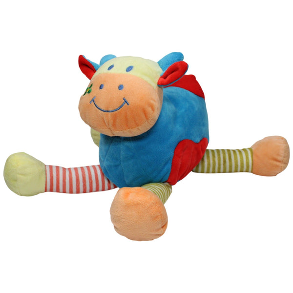 Bunte Kuh mit Quietscher und Rassel