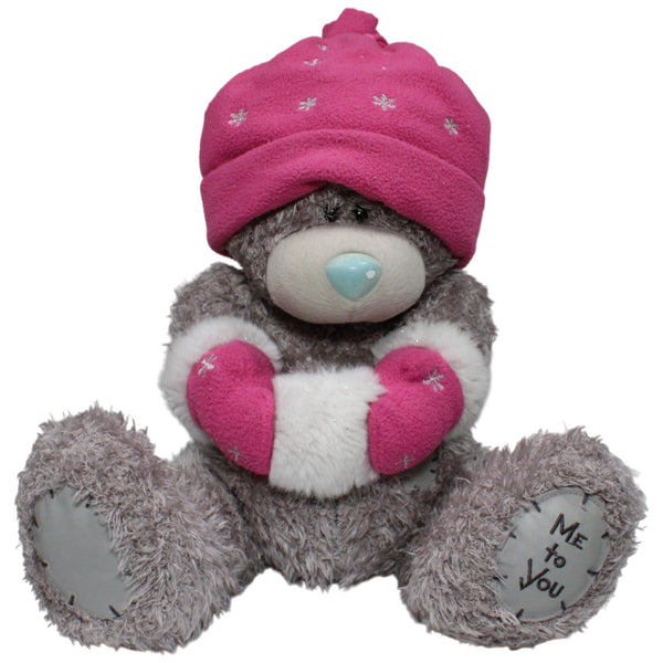 ME to You, XL Teddy mit Wintermütze & Schneeball