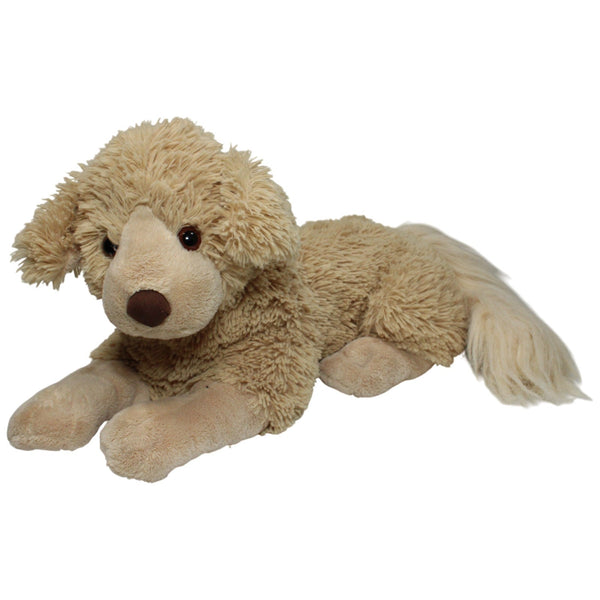 XL Hund mit buschigem Schwanz, beige