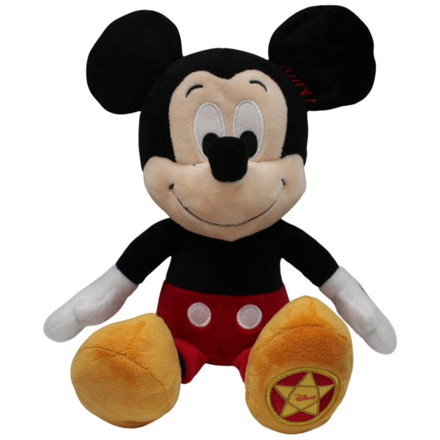 Micky Maus mit Disney Stern auf dem Fuß, groß