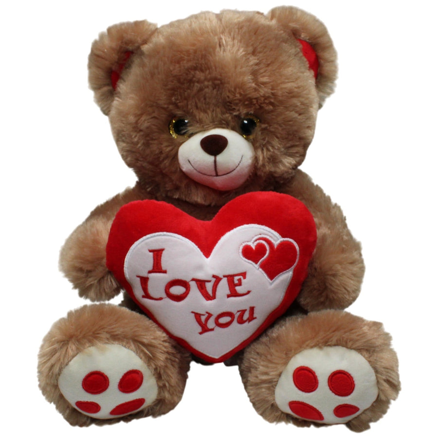 XL Teddybär mit Herz "I LOVE YOU"
