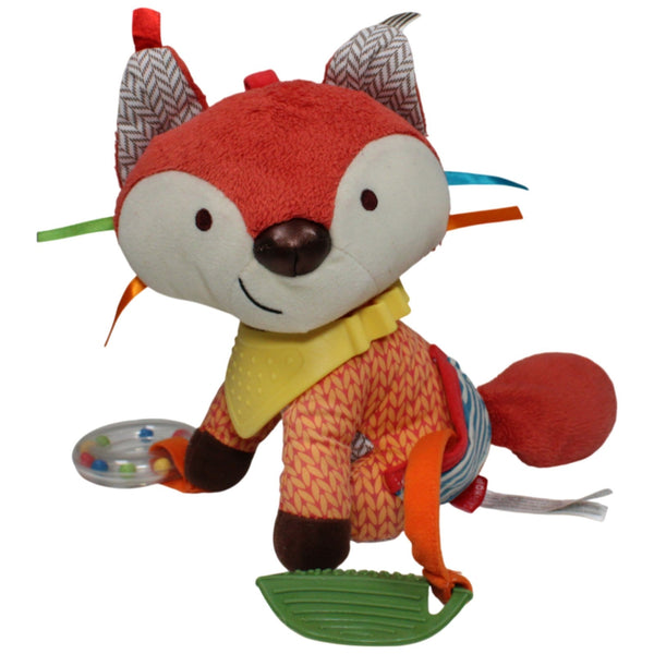 Süßer Fuchs mit Rassel, sitzend