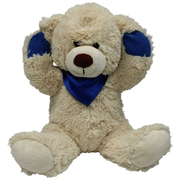 Teddybär mit magnetischen Händen & Ohren, blau