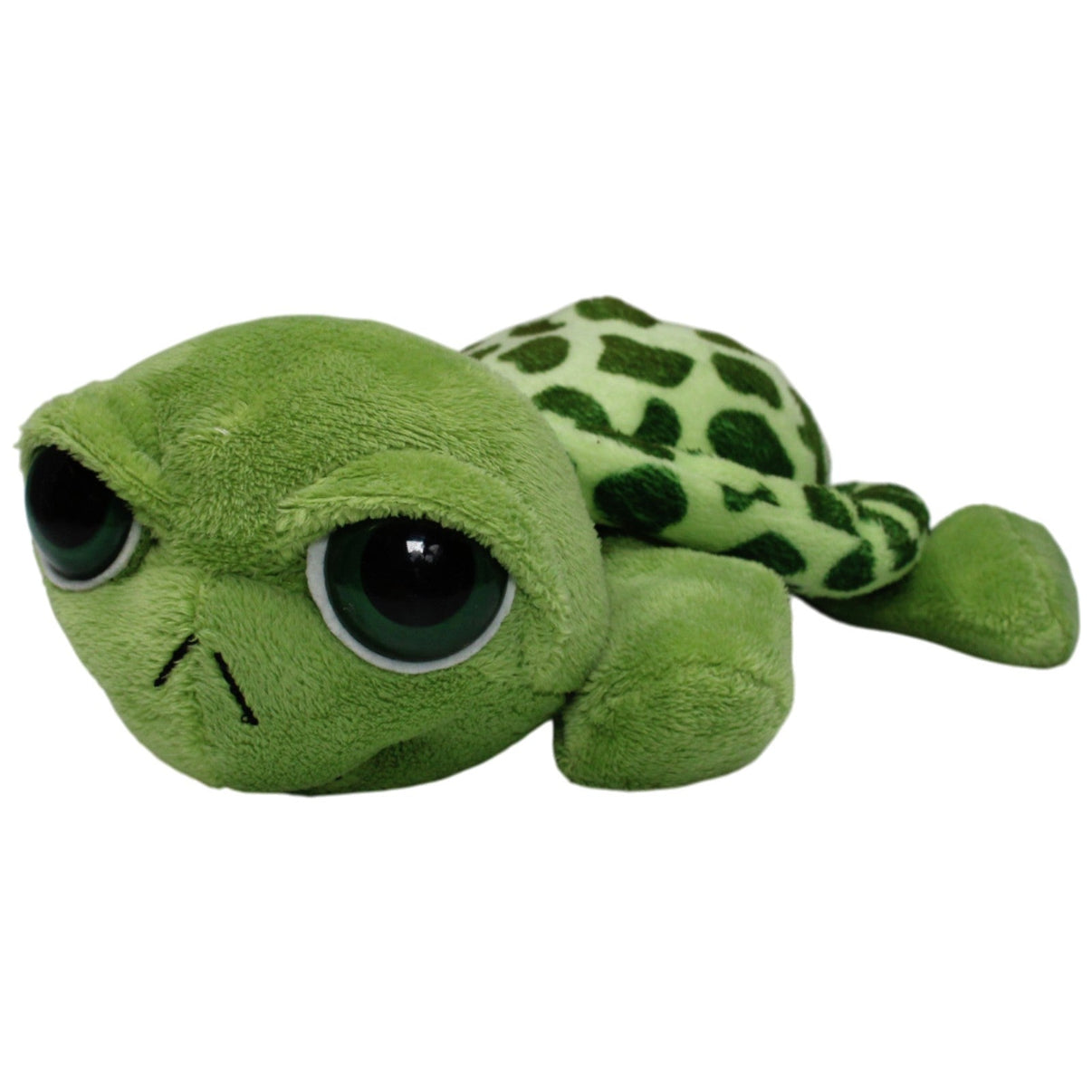 123000017641 Unbekannt Grüne Schildkröte mit großen Augen Kuscheltier Kumpel Leo 22cm Gebraucht Grün