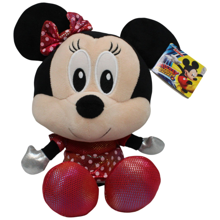 Minnie Maus mit großem Kopf aus Micky und die flinken Flitzer