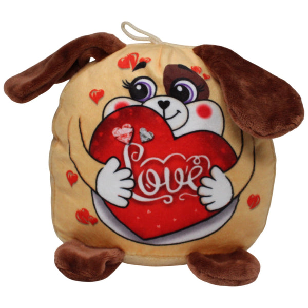 Flos Toys, süßer Hund mit Herz "Love"
