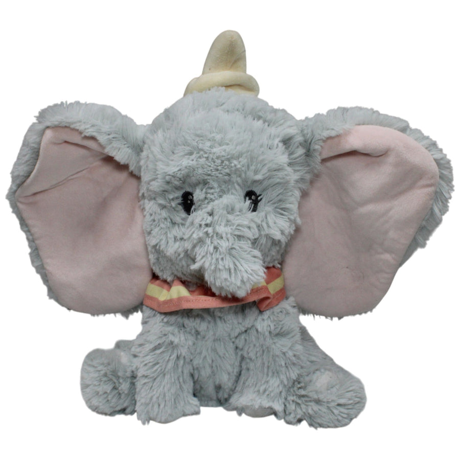 Zotteliges Elefantenbaby Dumbo, sitzend