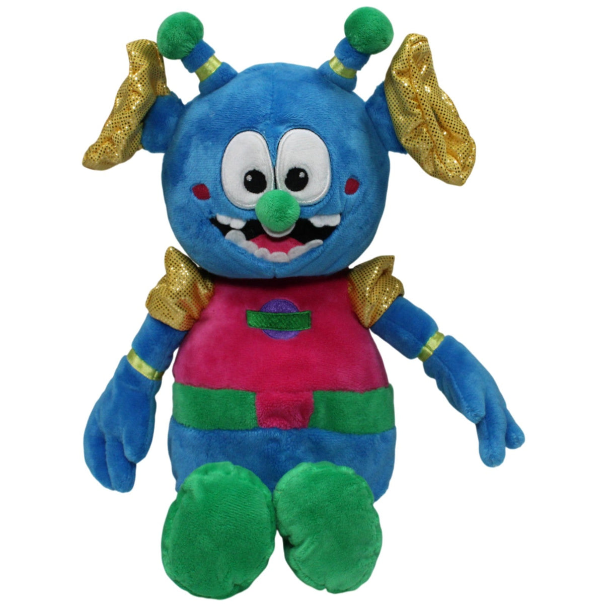 123000017803 Heunec The Masked Singer Alien, groß Kuscheltier Kumpel Leo 40cm Blau ebay - stofftiere