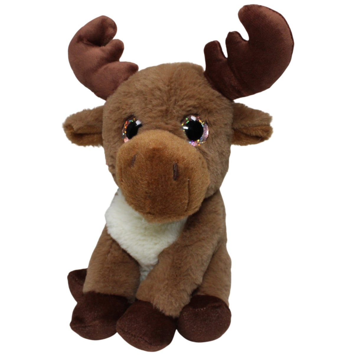 123000017827 Toys Amsterdam Take me Home, Rentier mit Glitzeraugen Kuscheltier Kumpel Leo 30cm Braun ebay - stofftiere
