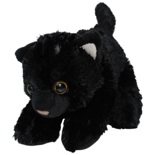 Kleine schwarze Katze, superweich