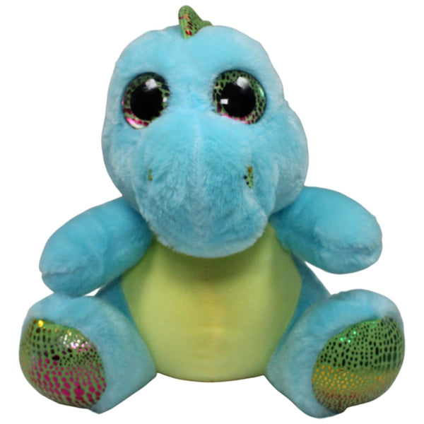 Blauer Dinosaurier, sitzend