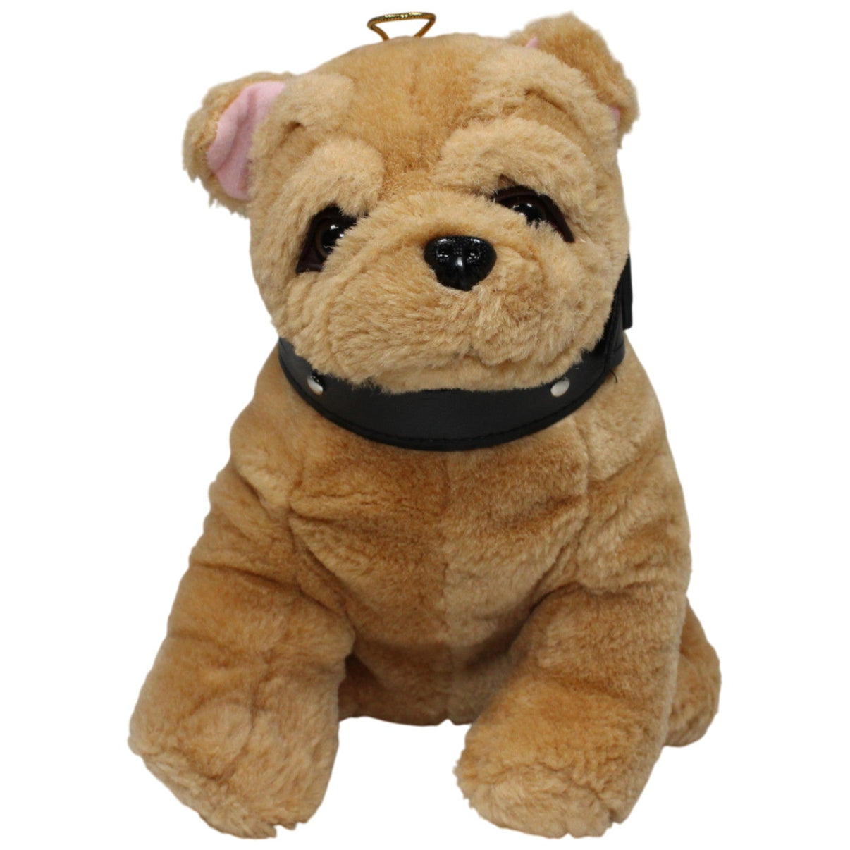 123000017935 Unbekannt Süßer brauner Shar - Pei mit Halsband, sitzend Kuscheltier Kumpel Leo 25cm Braun ebay - stofftiere