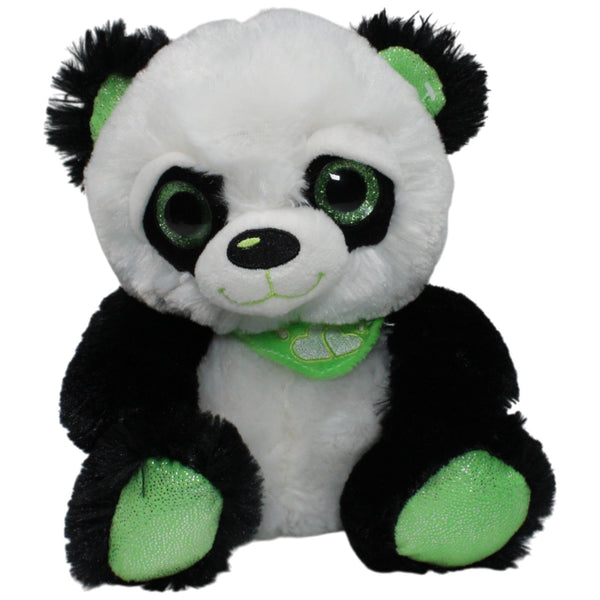 Süßer Panda mit Glubschaugen & Glitzer, grün