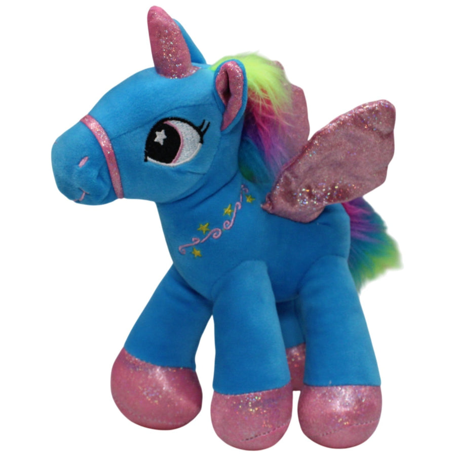 Blaues Geflügeltes Einhorn