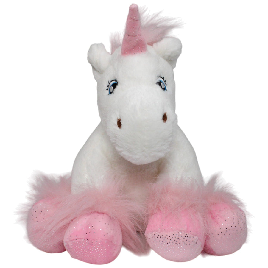 Cuddles & friends, weißes Einhorn mit rosa Mähne