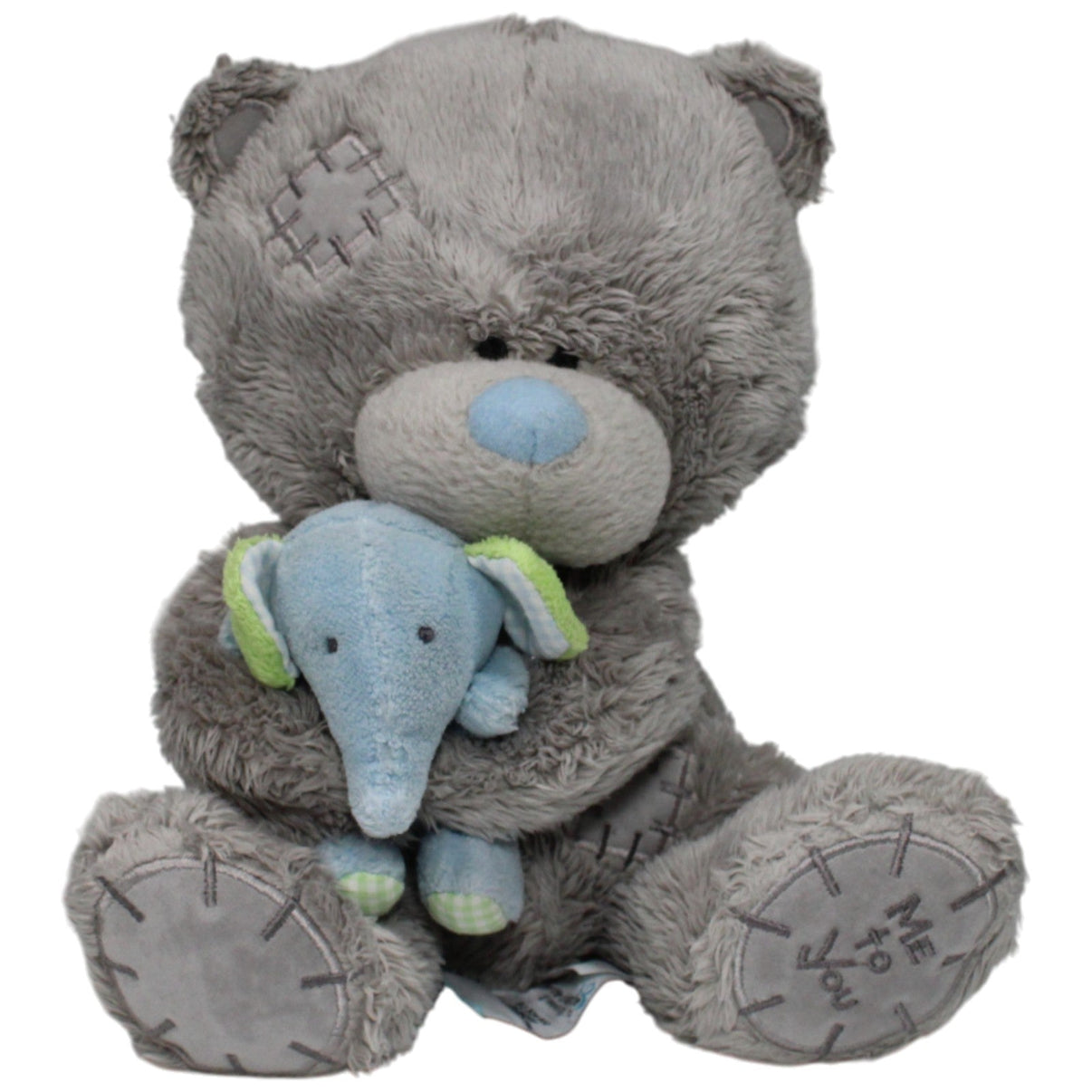 123000018010 Carte Blanche ME to You, Teddy mit blauem Elefant Kuscheltier Kumpel Leo 20cm Blau ebay - 20 - stofftiere
