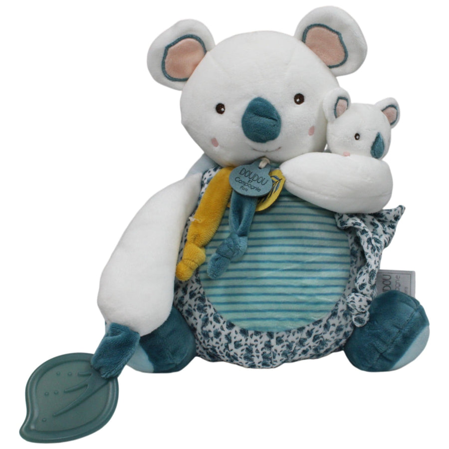 Koala mit Baby und Beißring
