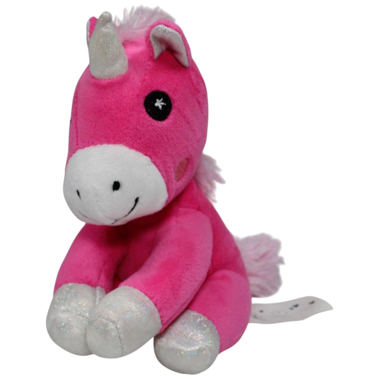 123000018053 Kik Textilien und Non - Food Pinkes Einhorn mit leuchtendem Horn und magischem Sound Kuscheltier Kumpel Leo 18cm ebay - 20 - stofftiere Gebraucht