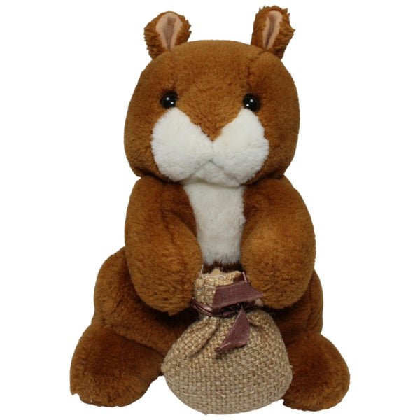 Clown Toys, süßes Eichhörnchen mit kleinem Beutel