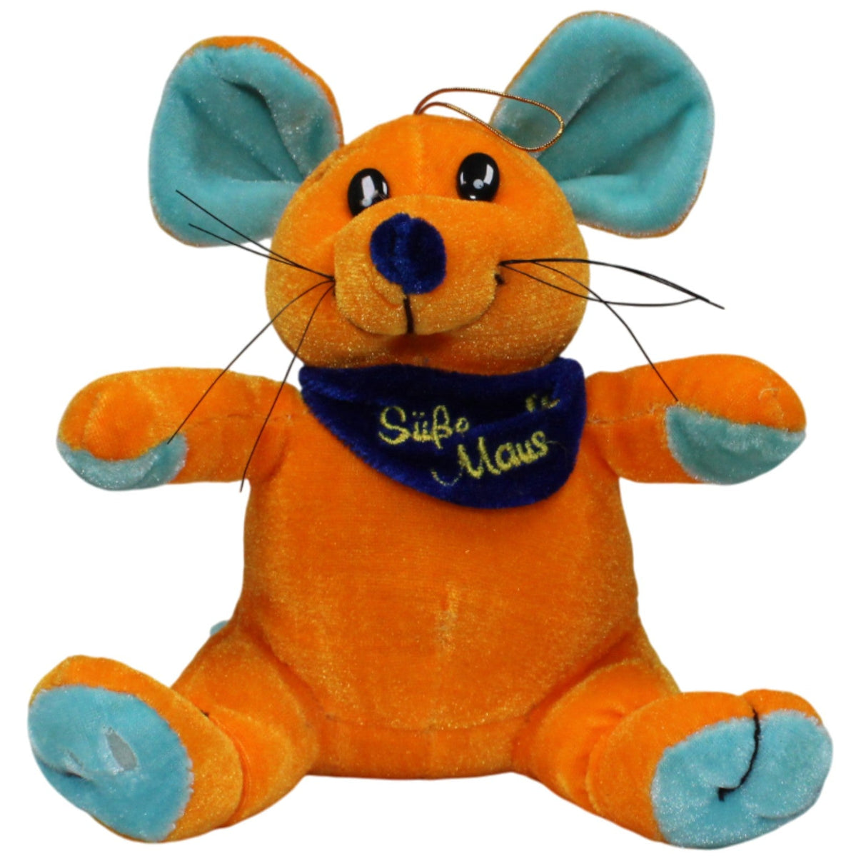 123000018112 ALIKI Kleine "Süße Maus", orange Kuscheltier Kumpel Leo 18cm Blau ebay - stofftiere