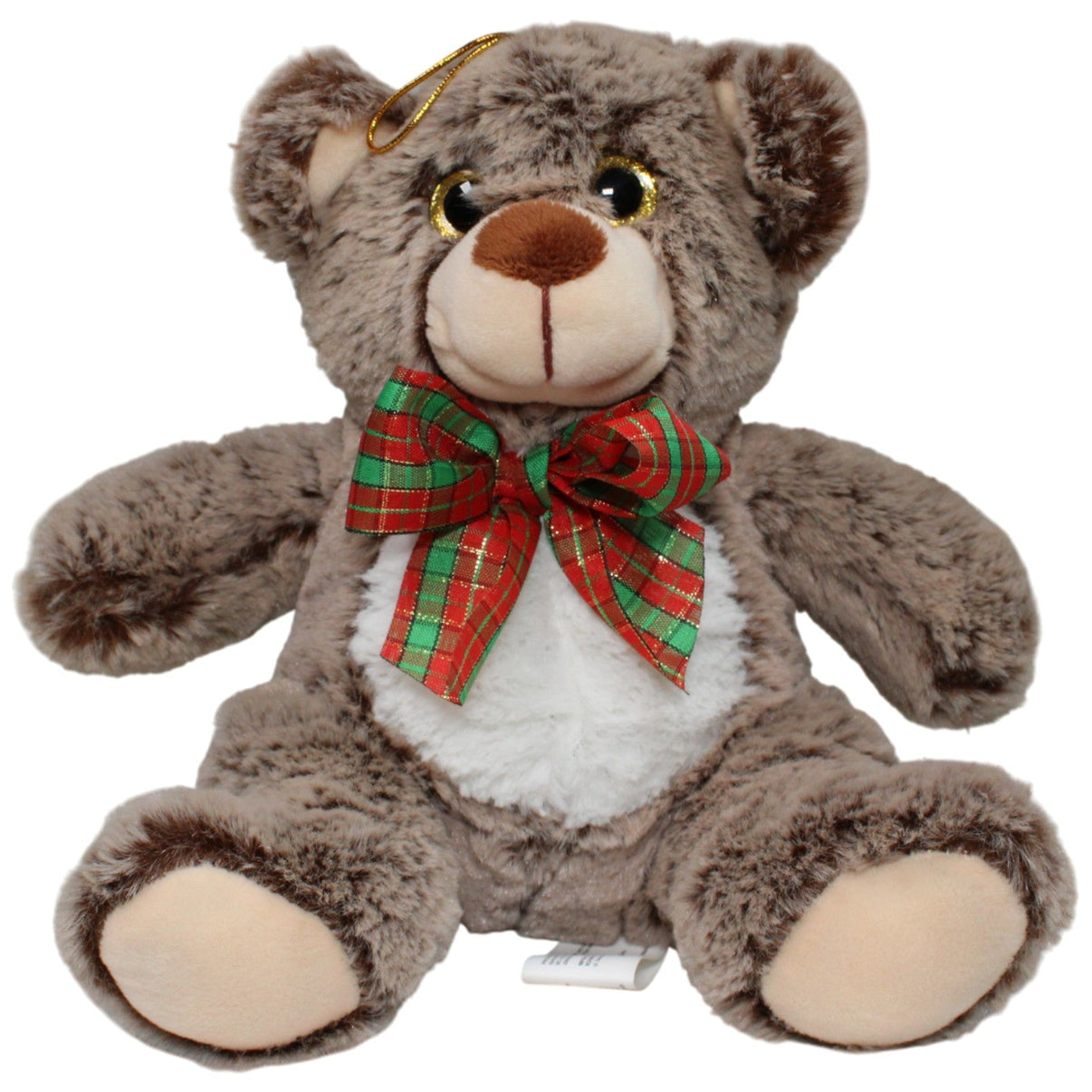 123000018128 Norimpex Süßer Bär mit Glitzeraugen & Schleife, sitzend Kuscheltier Kumpel Leo 20cm Braun ebay - stofftiere