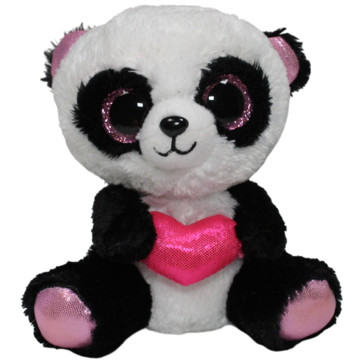 123000018197 TY Panda Cutie pie mit Herz Kuscheltier Kumpel Leo 15cm 2015 ebay-stofftiere