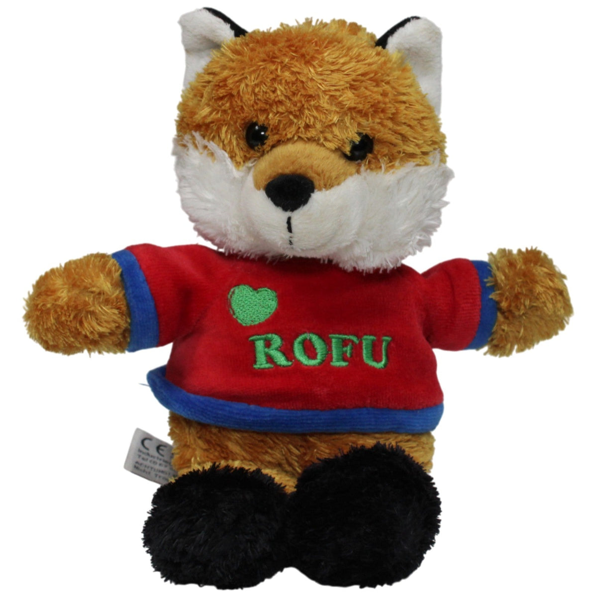 123000018234 Besttoy Fuchs mit Shirt "ROFU" Kuscheltier Kumpel Leo 23cm ebay-stofftiere Fuchs