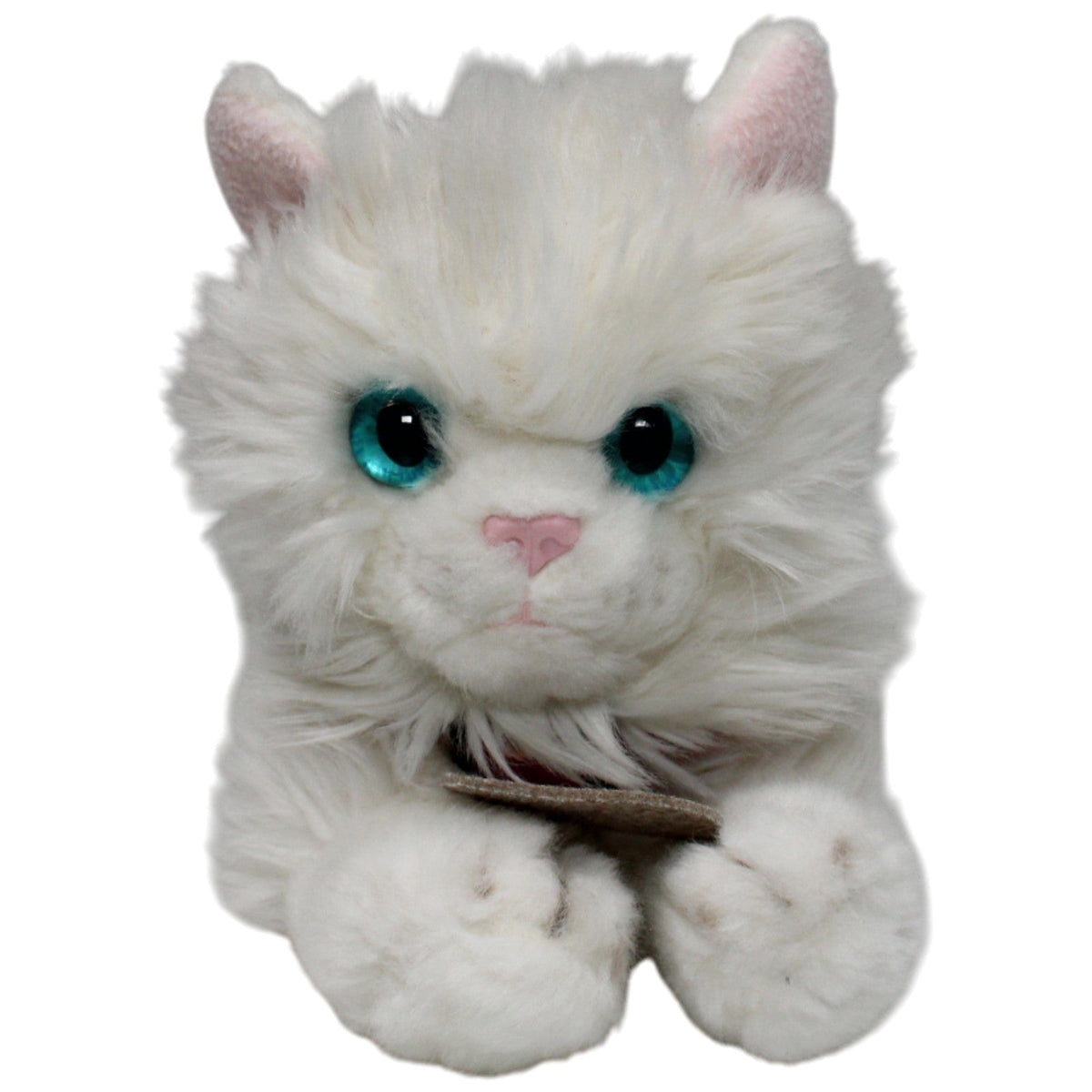 123000018296 Keel Toys Süßes weißes Katzen - Baby Tiffany mit Halsband Kuscheltier Kumpel Leo 25cm ebay - 20 - stofftiere Gebraucht