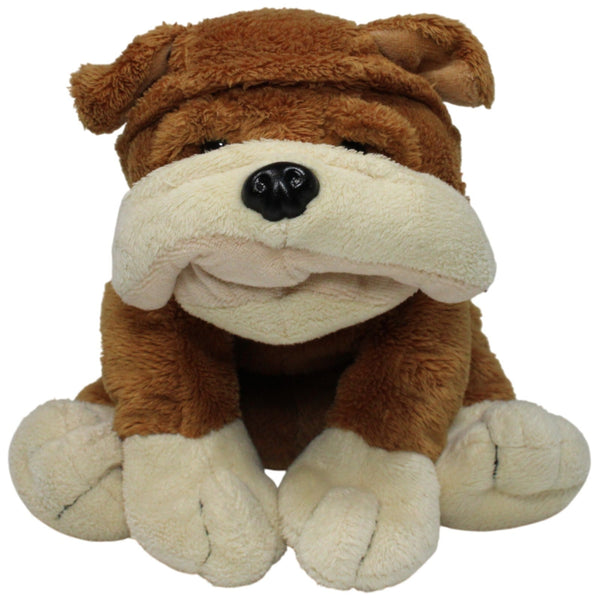 Brauner Bulldog, sitzend