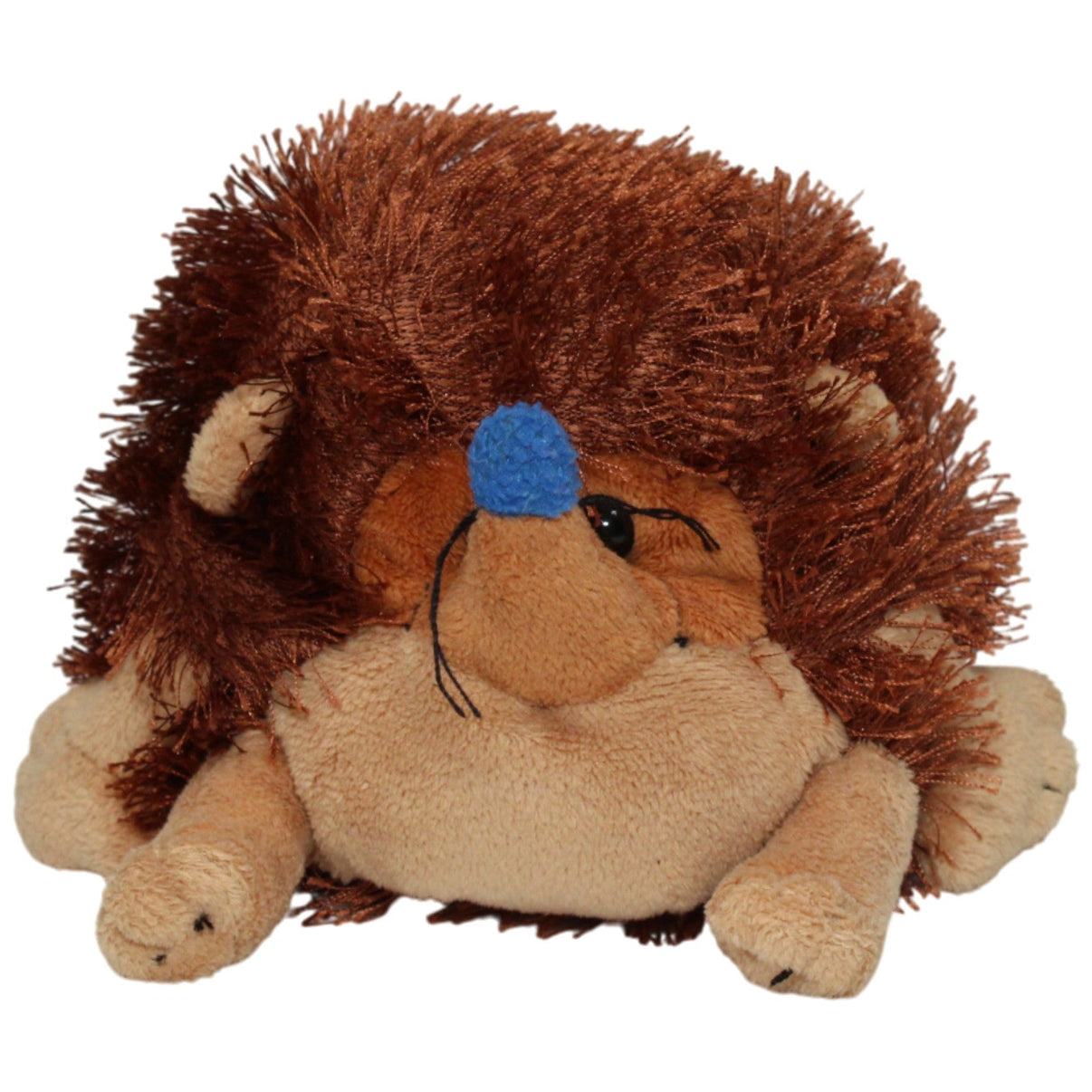 123000018380 Ferrero Runder Igel Kuscheltier Kumpel Leo 10cm Beige Blau