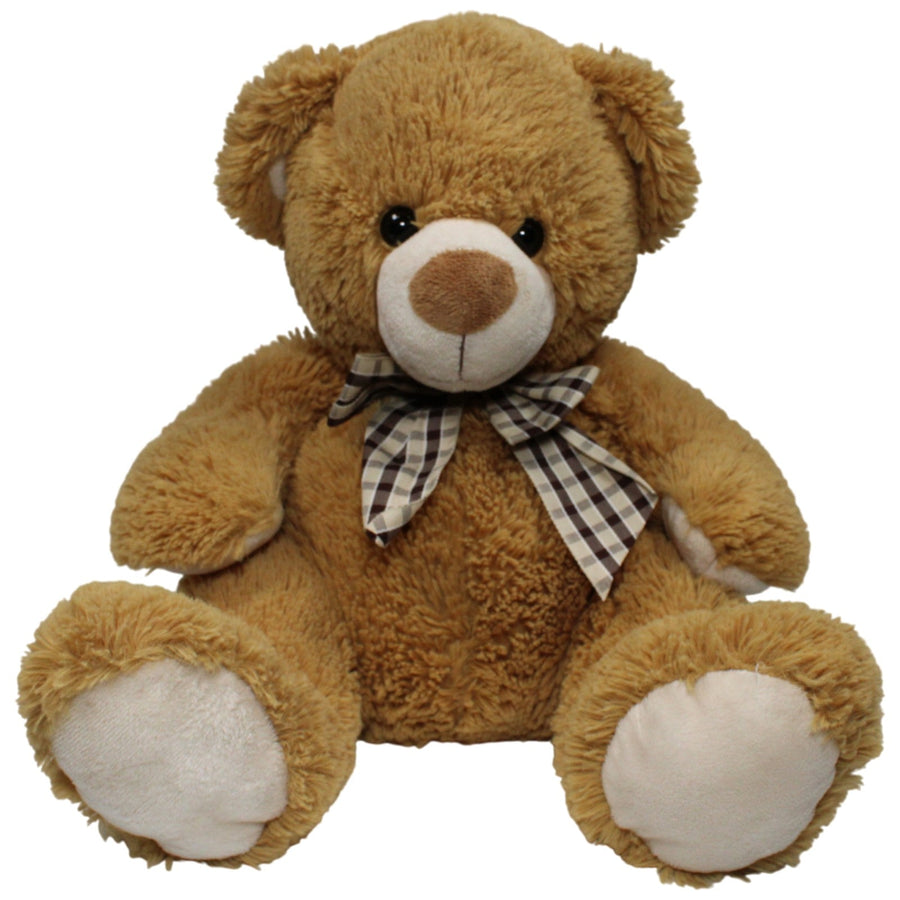 Teddybär mit karierter Schleife, XL