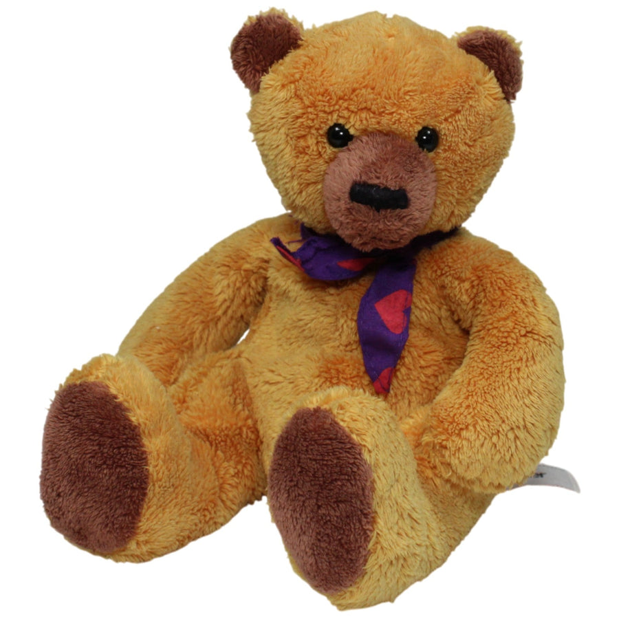 Teddy mit Herz-Halstuch, sitzend