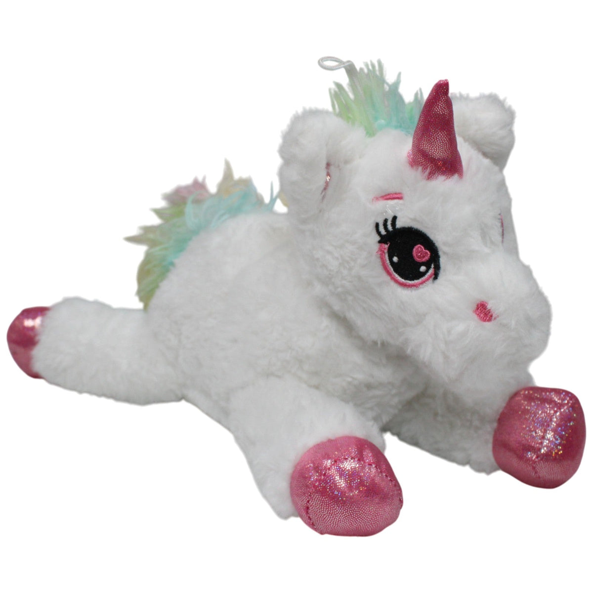 123000018416 SUN-DAY Süßes flauschiges Einhorn, liegend Kuscheltier Kumpel Leo 35cm ebay-stofftiere Einhorn