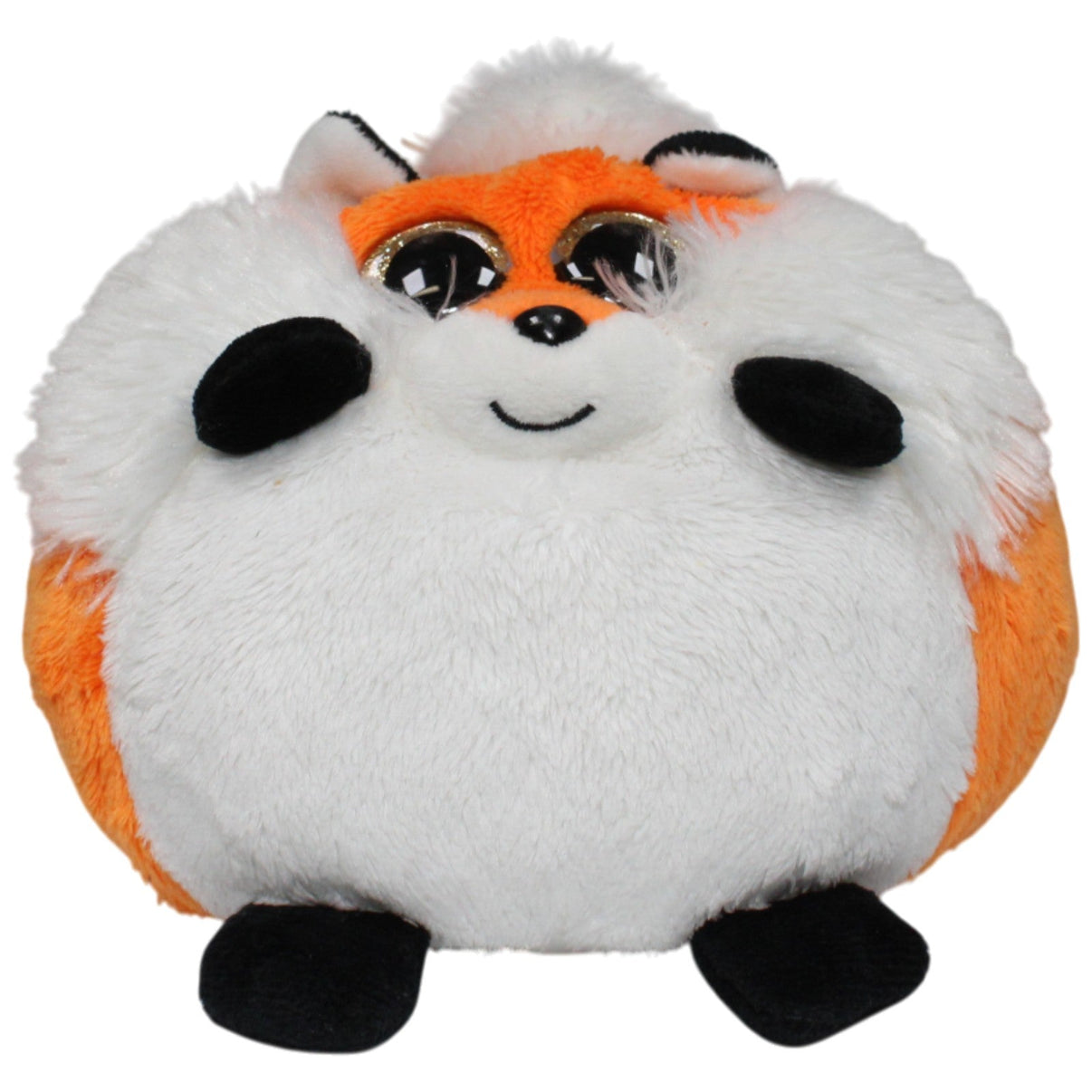 123000018430 Bob der Bär Runder süßer Fuchs mit Glitzer - Augen Kuscheltier Kumpel Leo 18cm _GREEN WEEK_ ebay - 20 - stofftiere