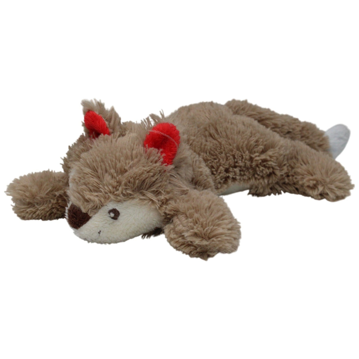 123000018432 Unbekannt Brauner süßer Fuchs, liegend Kuscheltier Kumpel Leo 25cm _GREEN WEEK_ Beige