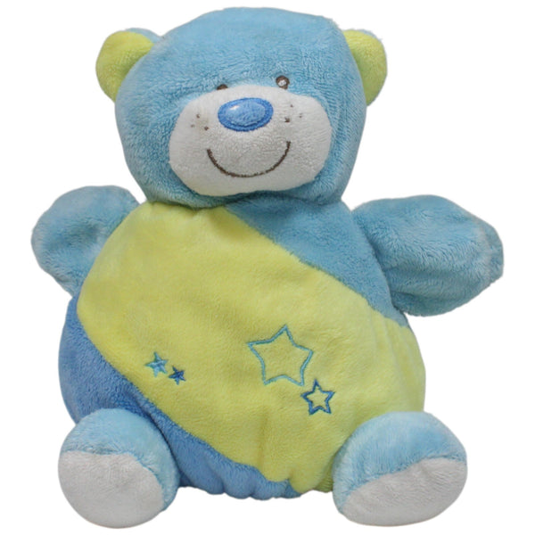 Blauer weicher Teddybär mit Sternen