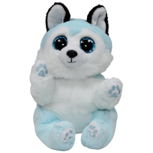 Sitzender Husky Thunder