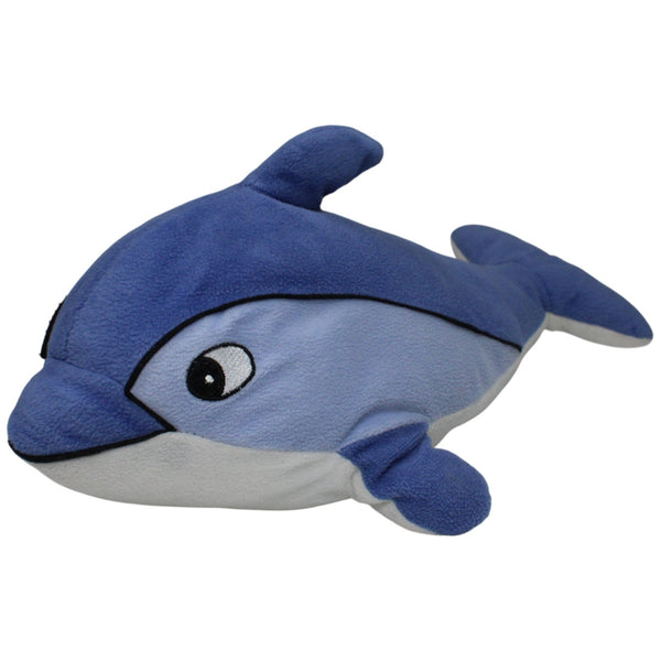 XL Delfin, blau-weiß